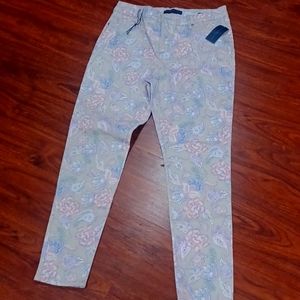 BANDOLINO floral printed jeans
